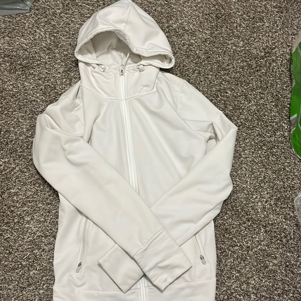 Womens Gap White Zip Up